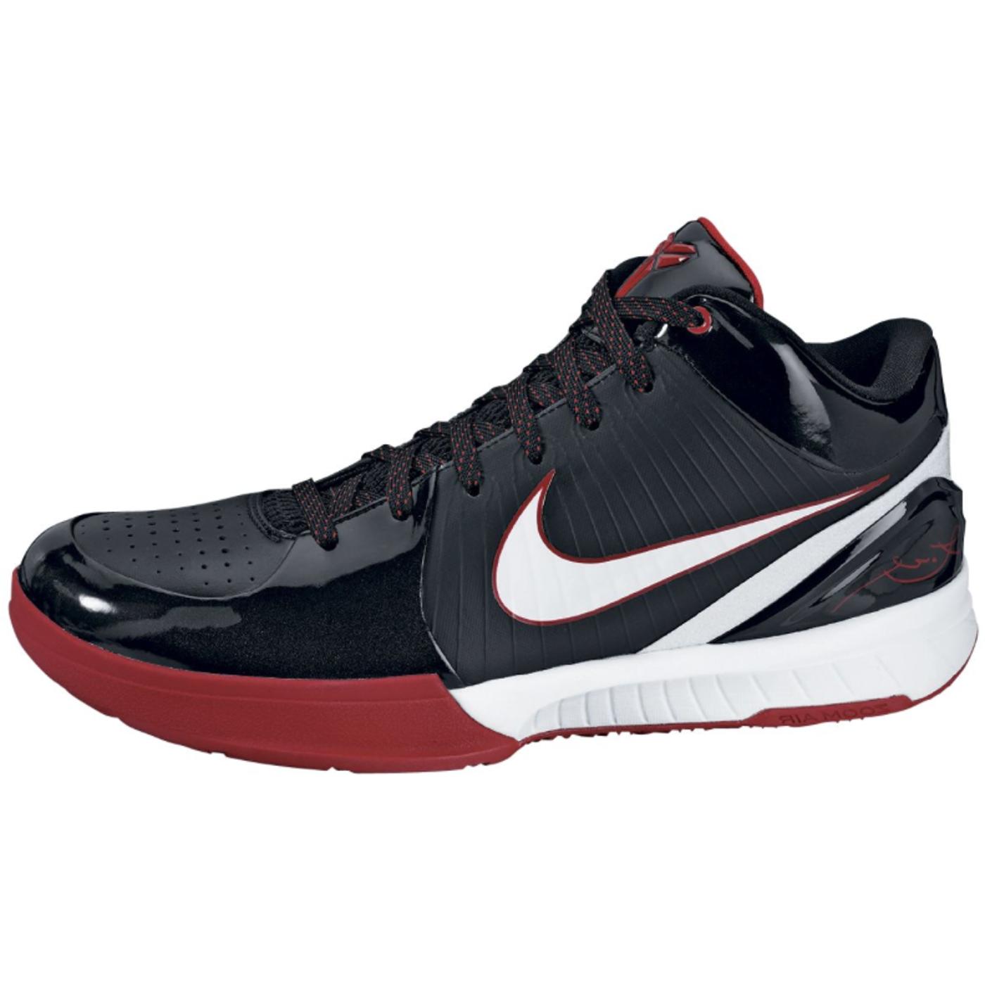 

Nike Kobe 4 Black White Varsity Red 344335-012 43