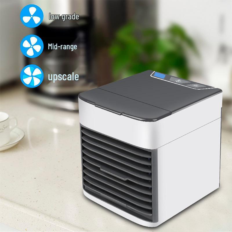Portable Mini USB Air Cooler Fan - Multifunctional Desktop Cooling Unit