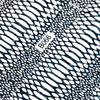 Thin Self-Adhesive Iridescent Nail Stickers Snake Skin Black