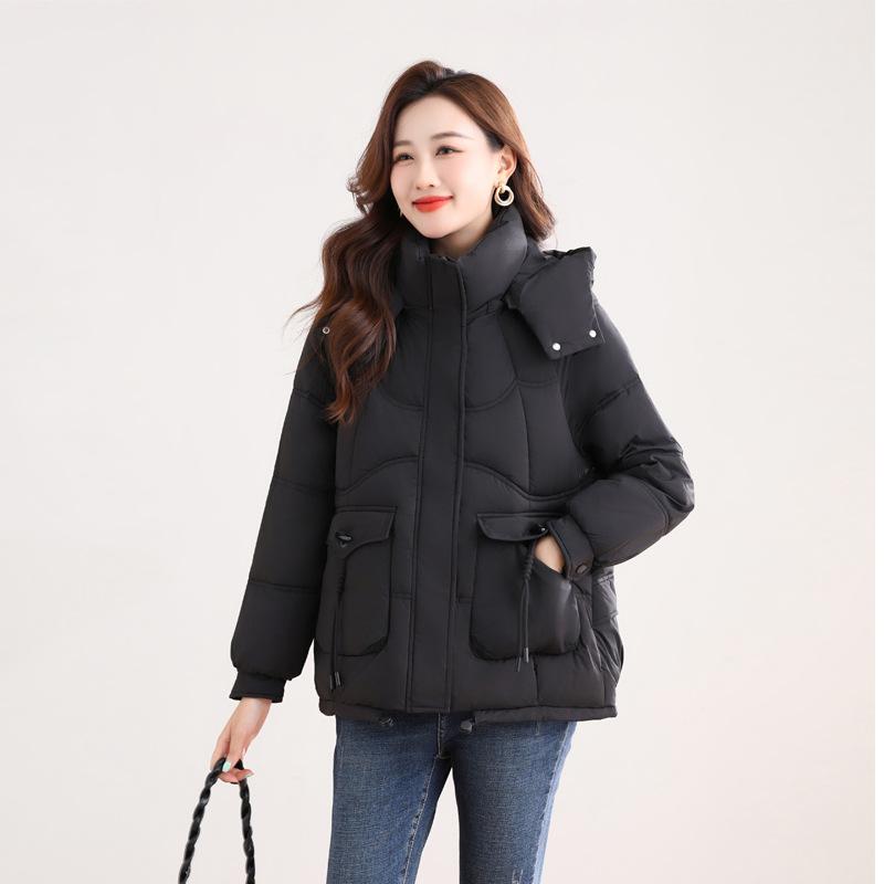 Short Down Jacket for Women, New Style, Versatile and Popular, Classic Korean Style White Duck Down Winter Jacket