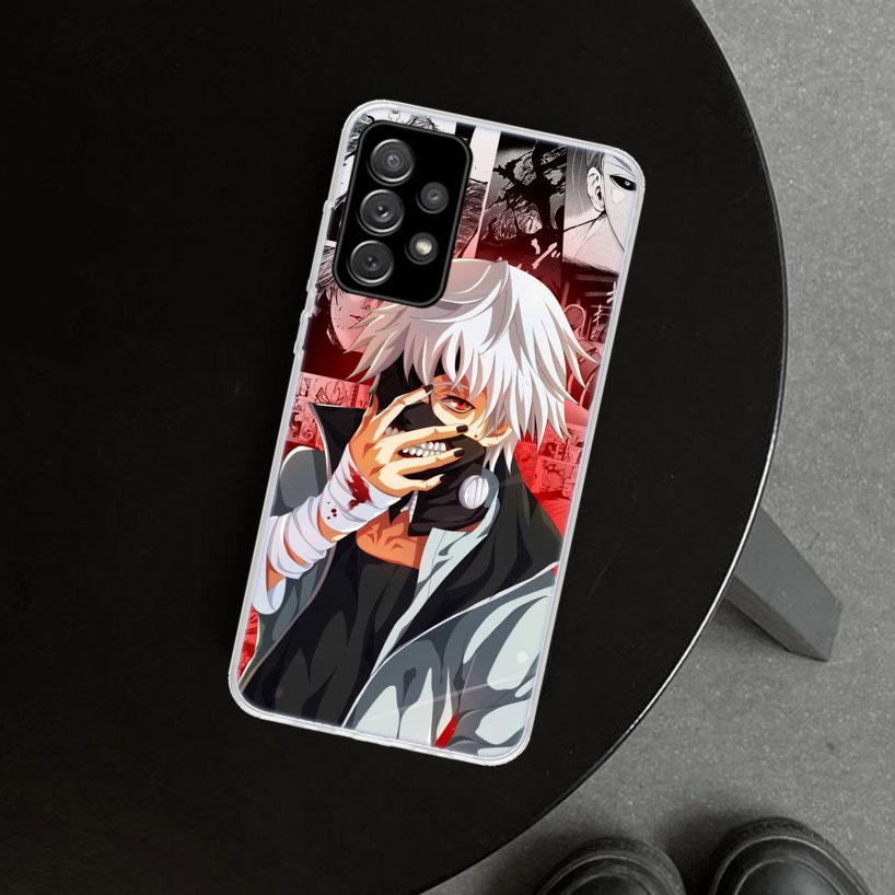 Tokyo Ghouls Anime Phone Case for Samsung Galaxy A17 A16 A26 A36 A56 A57 A37 A15 A25 A35 A55 A14 A24 A34 A54 A13 A23 A33 A53 Gal
