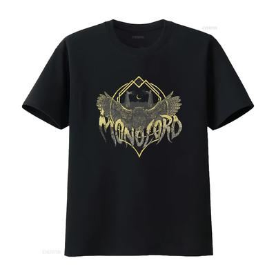 Vintage Monolord Band Men's T Shirt Black Retro Design All Sizes for Fans Vintage Washed Breathable Unisex Comfortable Stylis...