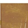 Garden Gate 100x175 Cm Corten Steel Grass Design