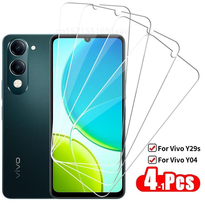 Full Clear Glass For Vivo Y29s Tempered Glass Vivo Y29s Y04 Screen Protector HD Protective Phone Film Vivo Y04 Y29s