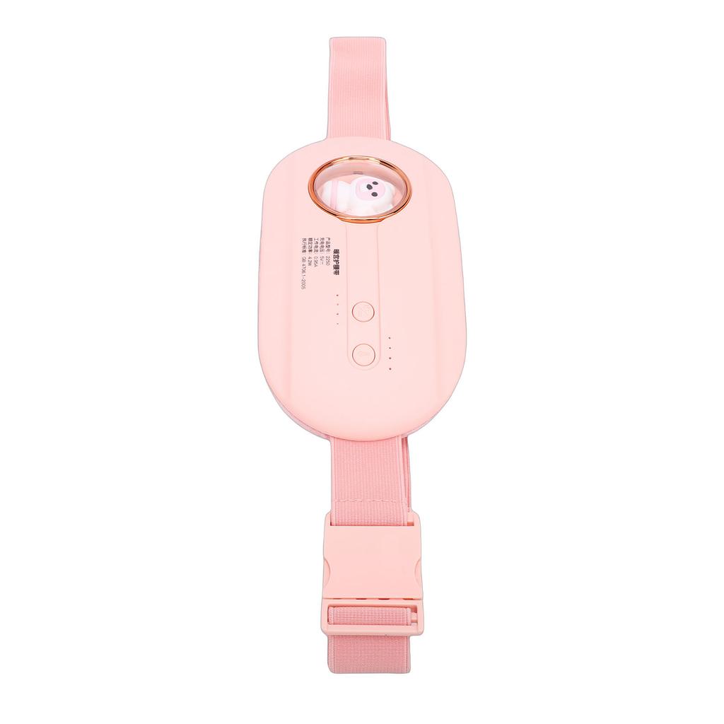 Portable Heating Pad Cordless Massage Electric Uterus Heating Belt with Adjustable Strap Temperature Control