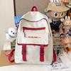 Schoolbag Backpack Backpack Female Large Capacity Travel Backpack Female Contrast Color Junior High School Student High School College Student Book