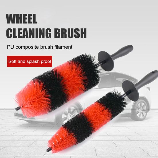 Car Wheel Cleaning Brush Microfiber Detailing Tool for Tire Rim Engine Effective Brake Dust Removal Universal Washing Brushes Kit