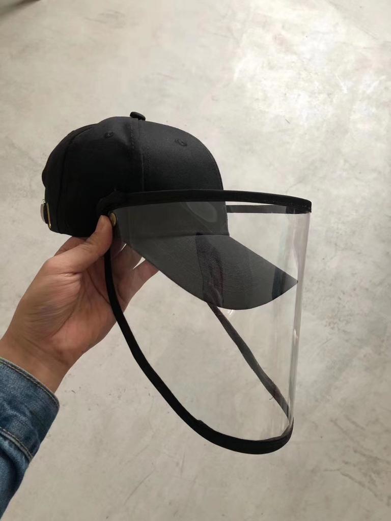 Winter Windproof and Anti-droplet Baseball Cap Can Be Removed Visor, Anti-saliva Protective Mask, Hat, Spring and Summer Outdoor