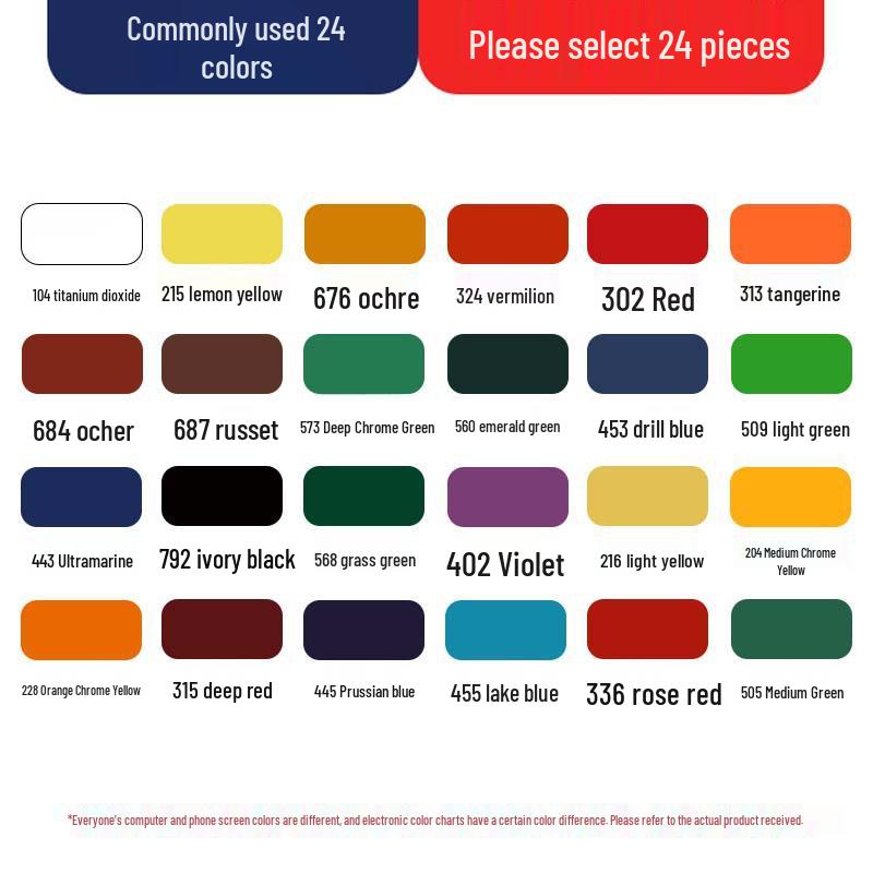 Mali Oil Paint Tube - 50ml/170ml for Sketching & Painting