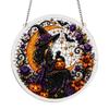 Halloween Acrylic Flat Puzzle Suncatcher Kit for Window Decor DIY