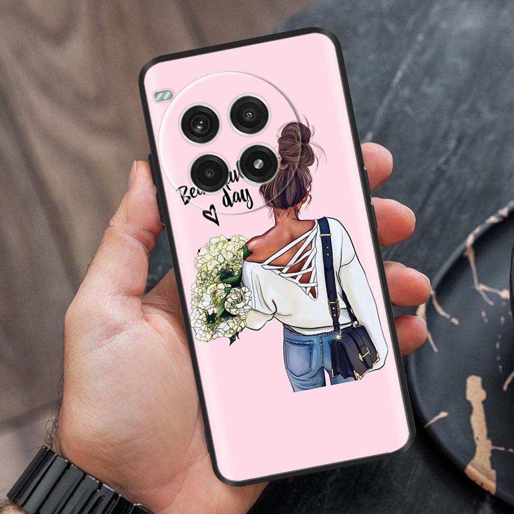 For Oneplus ACE 3 Pro Case Soft Silicone Cover Oneplus ACE 3 Pro 3v Case TPU Protective Shell Phone Case Oneplus ACE 3 Pro Cover