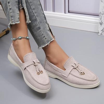 Woman Trend Women Loafers Slip On Ladies Flats High Quality Spring Autumn Casual Flat Single Shoe
