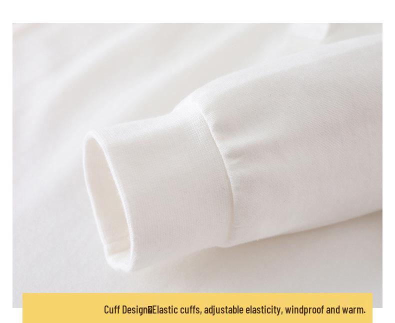 Girls' Long Sleeve Cotton Polo Shirt - Autumn Korean College Style