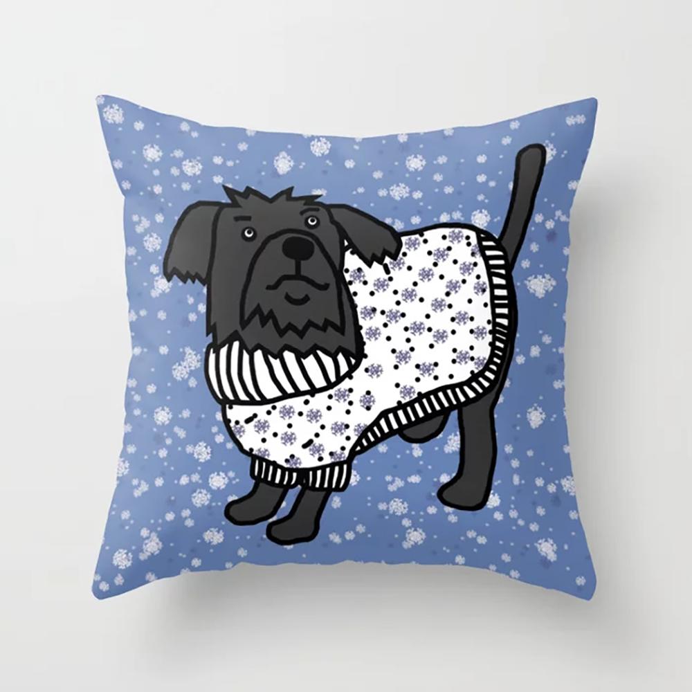 

Наволочки для домашнего декора Спальня Гостиная Общежитие Милый принт с животными 40x40cm