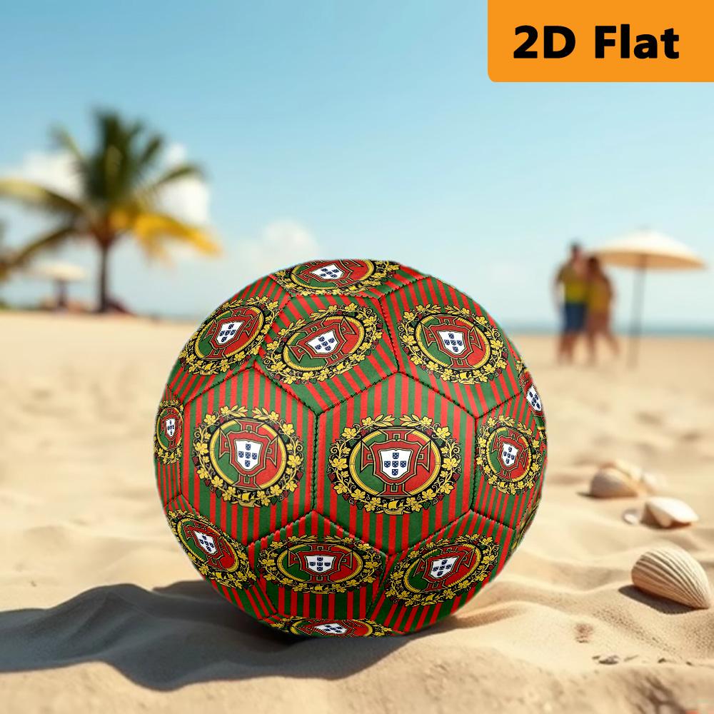 Maritime Heritage Royal Emblem Soccer Ball Suitable for Both Training and Competition Wear-resistant and Slip-resistant High Elasticity