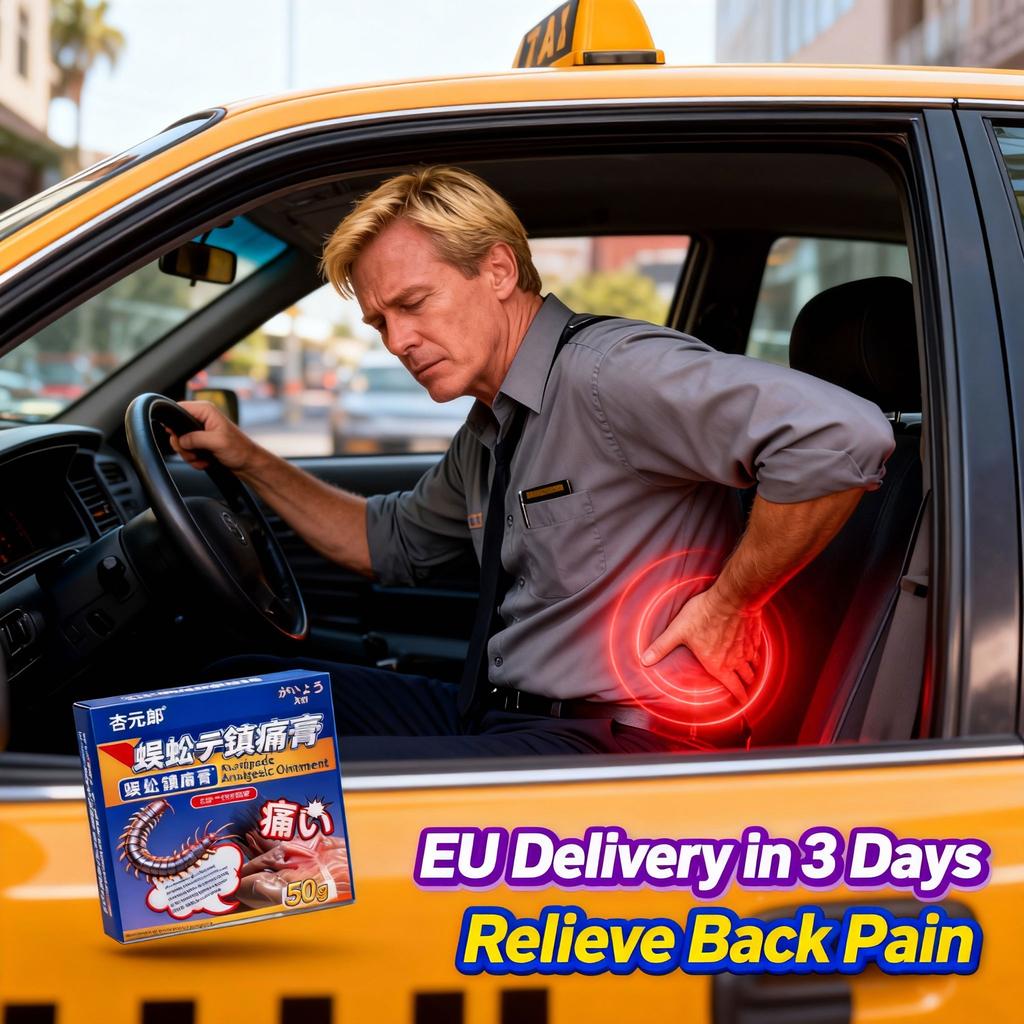 Organic Long-Lasting Lumbar Ointment - Non-Irritating Herbal Back Care