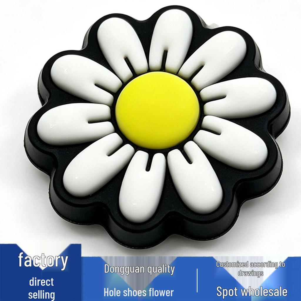 Neue Süße Blumen-PVC-Schuhanhänger für Crocs - Vielseitige und Stilvolle Dekorationen