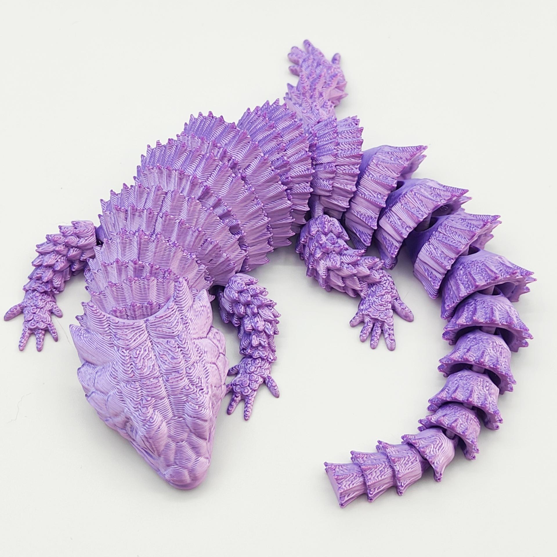 

3D Printed Toys Lizards Animals Figures Model Multi-joint Movable Ornament Decorative Desktop Creativity Novelty Kids Gifts Toy