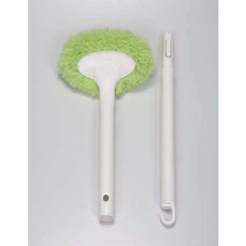 Sanko Bathroom Cleaning Brush, Joint Type, Bath Cleaner, Green, Special Fiber that Removes Dirt with Just Water, Surprise Fresh, BO-51