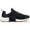 Ny Nike Air Presto Svart/Svart Hvit Gummi Gul Dame 878068-005