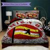 Union Berlin Pattern Bedding Uilt Set Uilt Cover Pillowcase Home Decoration Birthday Gift (1 * Duvet Cover + 2 * Pillowcase  Without Core)96