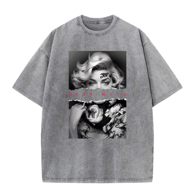 womens Washed New Arrival Clothes Tee Shirt Graphic T-Shirts Tshirt for Men Ropa Hombre Anime Jujutsu Kaisen Ryomen Sukuna