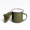 Zhongji Customizable Enamel Mug with Lid