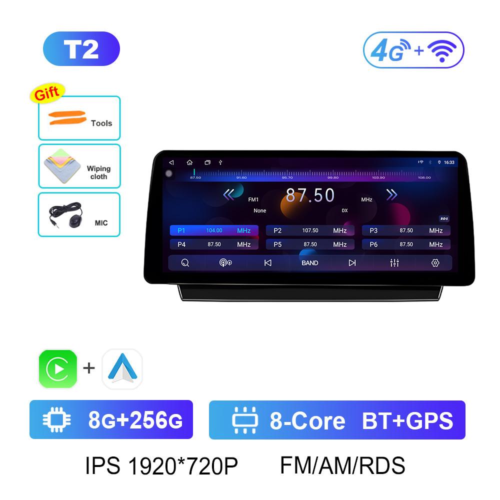 Smart System  12.3 inch Touch Screen for Toyota Camry 2021 Wireless Carplay Android OS Bluetooth Cooling fan DSP Stereo No 2 din