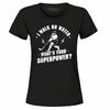 I Walk On Water What's Your Superpower? Women's T-Shirt Hockey Shirts