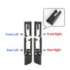 LHD RHD Black Upgraded Interior Car Seat Sliding Track Rail Cover Replacement For BMW 5 7 Series X5 X6 G30 G38 G11 G12 F15 F16