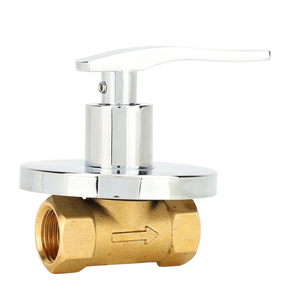 1 2 Angle Valve Copper Leakage Proof Concealed Installation Water Stop Valve for Kitchen Bathroom