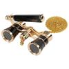 Premium Operas Glasses Magnification Regulable Handle Golden Necklace Attachments for Stage Viewing
