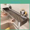 Install Suction Simple To Cup Shower Organizerheavyduty Rustresistant Plastic Wallmounted Floating Shelf With Sturdy Adhesivefor Toiletries