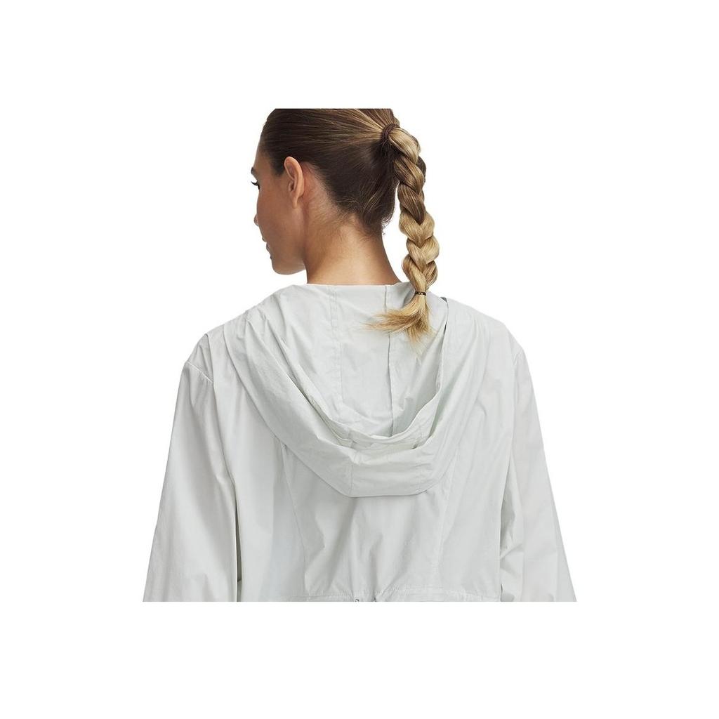 Under Armour Cinch Waist Comfortable Stylish Aesthetic Solid Color Simple Jacket Women Jacket Gray 1389502-377