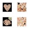 100 Scrabble Carreaux Lettre En Bois Noir Artisanat Alphabet Jeux De Jeu Société