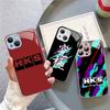 Sports Car H-HKS JDM Logo For IPhone 14 13 12 Mini 11 Pro XS Max X XR 14 Plus Tempered Glass Cover