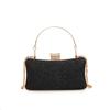 Premium texture acrylic pressure shell solid color clip buckle women's chain small square bag 23 winter new shoulder messenger bag