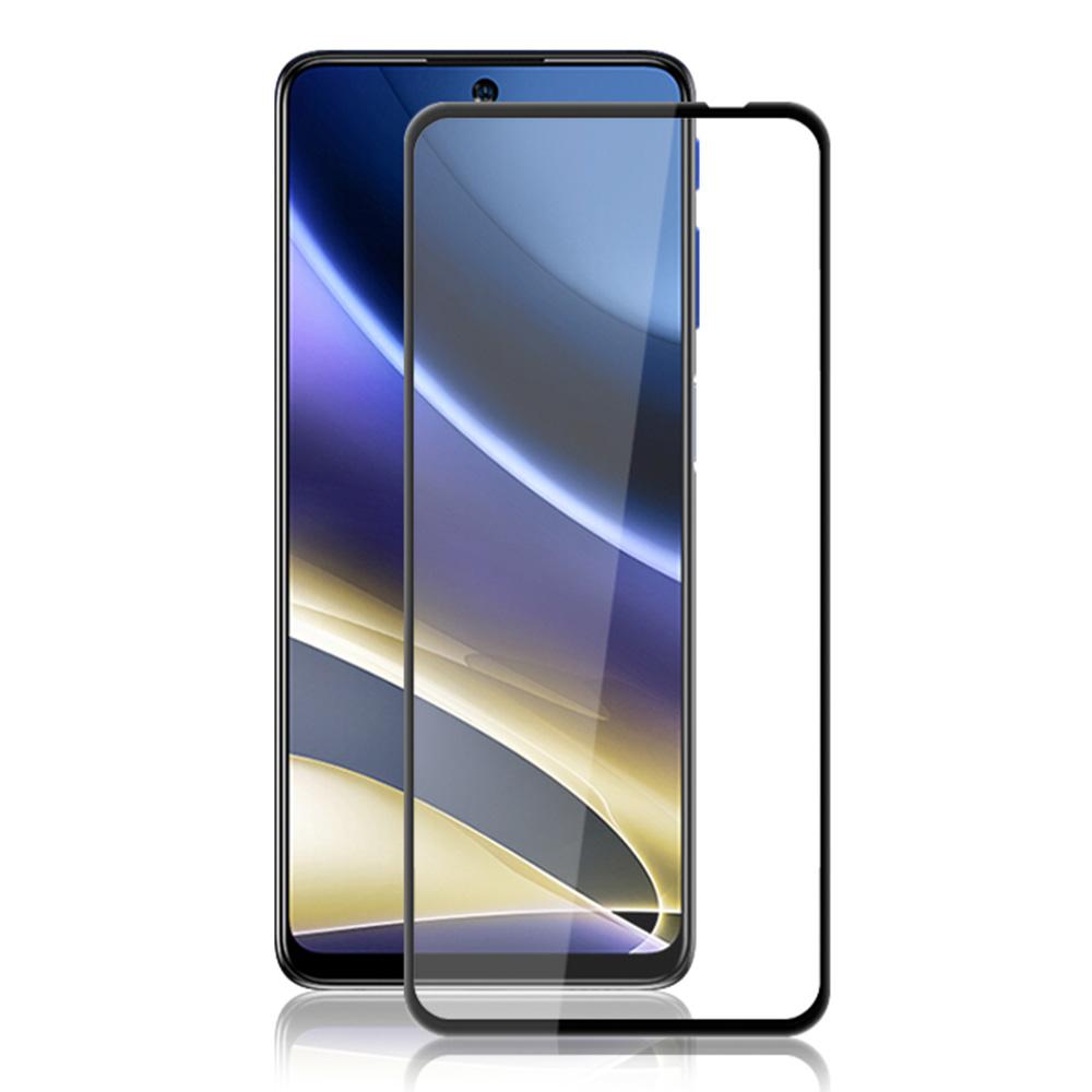 MOCOLO Full Screen Protector for Motorola Moto G51 5G Secondary Hardening Silk Printing Tempered Glass Film