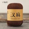 50g Summer New Product Hand-woven Hemp Hollow Thread Hollow Lace Medium Thick Linen DIY Knitting Hat Sun Hat Wool Ball Yarn