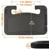 Multifunctional Car Steering Wheel 2in 1 Tray Table Steering Wheel Storage Rack Storage Board Card Table Makes Driving Easier