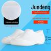 Tendon Sole Unisex White Waterproof Non-Slip Rubber Hygiene Boots for Medium and High Food Safety and Farm Work.