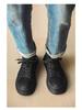 Men's Japanese Velvet High-Top Sneakers: 2023 Autumn/Winter Genuine Leather, Thick-Soled, Wear-Resistant Martin Boots for Outdoor Casual Wear.