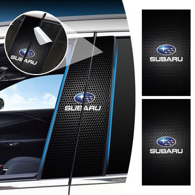 Auto Embleem Middenstijl Sticker Auto Deur Decoratieve Stickers Voor Outback Crosstrek XV Forester BRZ Legacy Impreza WRX 2006 STI Ascent