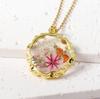 Collana Floreale in Resina Leggera Catena Regolabile per la Clavicola per Pelli Sensibili Accessorio Gioiello da Indossare Ogni Giorno