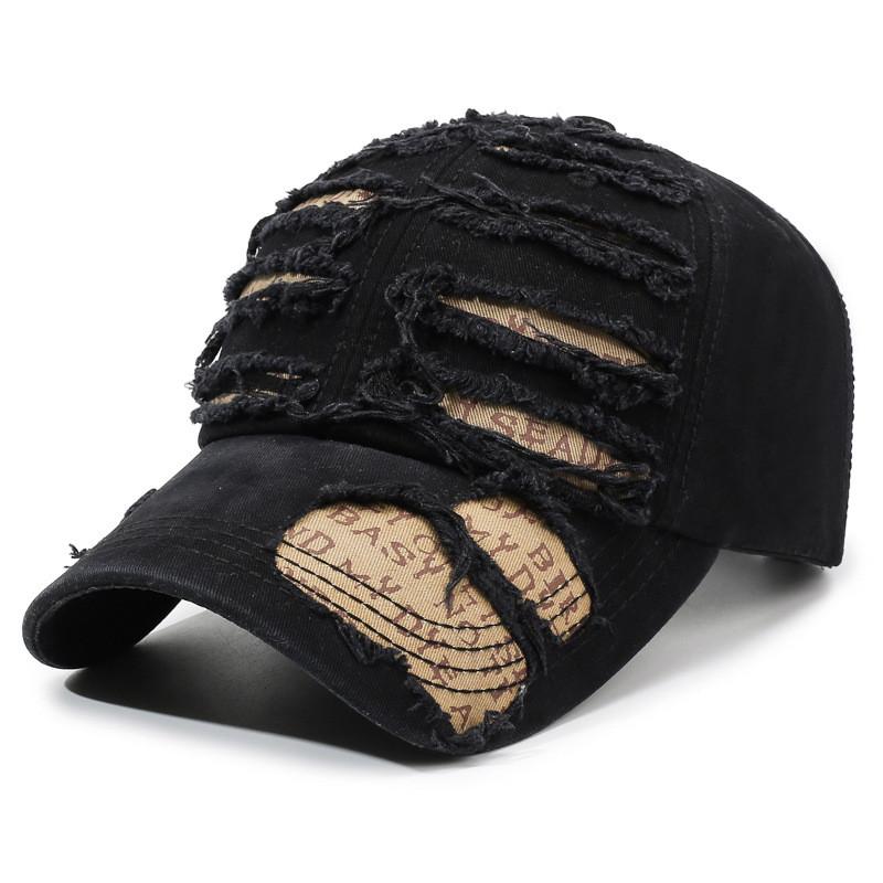 Streetwear Vintage Cotton Baseball Cap With Sun Protection For Men And Women