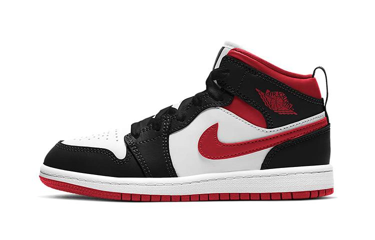 Jordan 1 Mid PS Черный Gym Red 640734-122 35