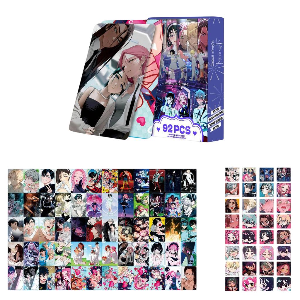 2PCS LOMO Card Double-sided High-definition Color Printed Photo Card, Greeting Card, Bookmark, Collection Card, Sticker