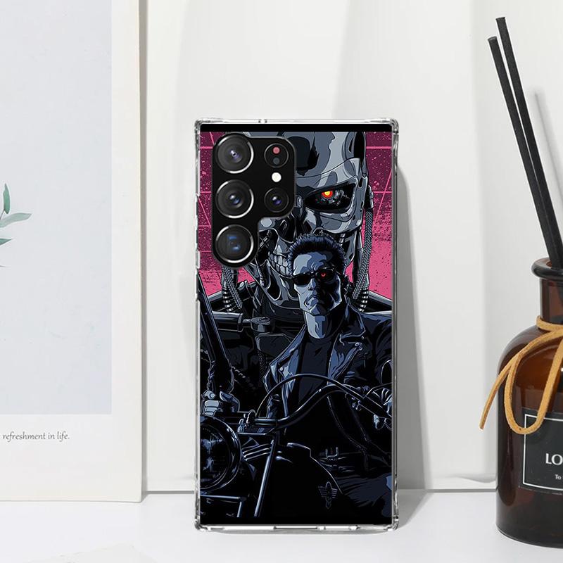 Arnold Schwarzenegger Terminator Phone Case For Samsung Galaxy Note 20 Ultra 10 Pro 9 8 S10 Lite S9 Plus S8+ S7 M21 M32 Edge Art