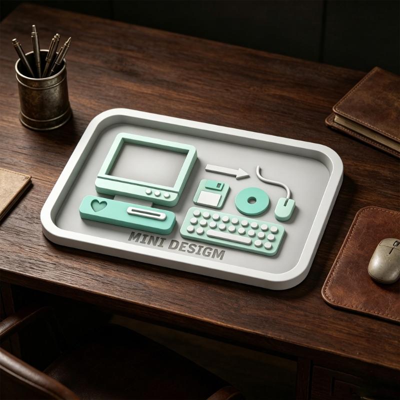 Food Grade Silicone Computer Accessory Mould For Epoxy Resin Soap And Candle Making