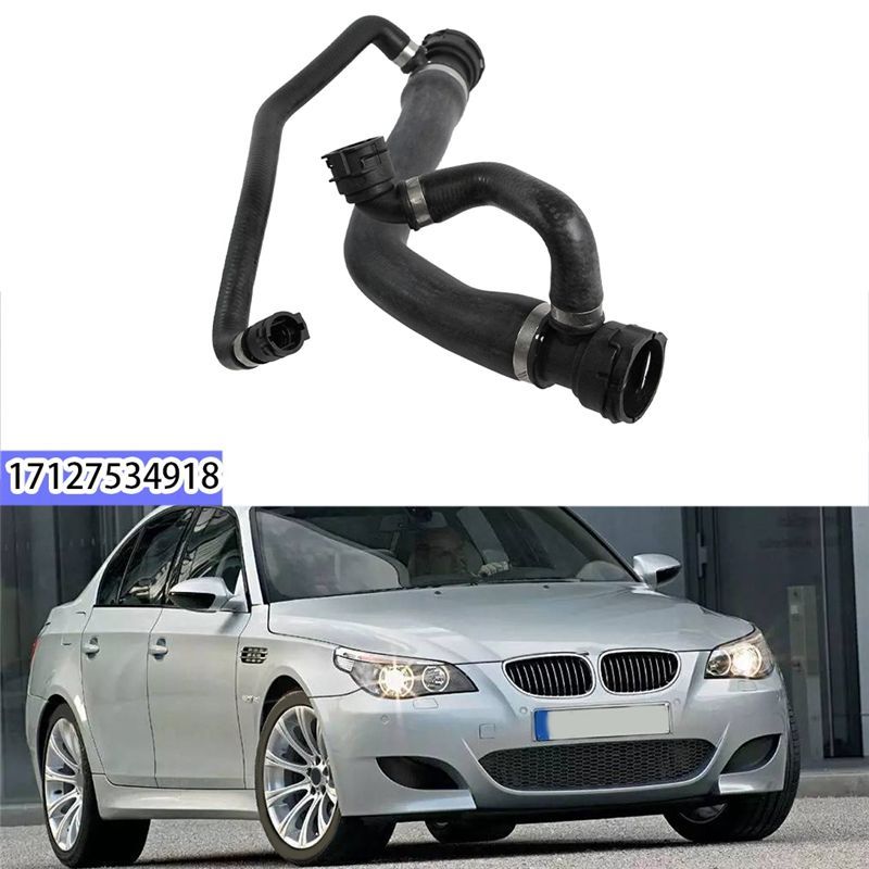 Powerful 17127534918 Water Tank Upper Radiator Coolant Hose Replacement Parts For BMW E60 E61 E63 E64 540I 550I 650I